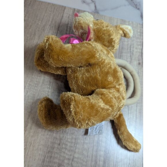 Toby NYC dog handbag purse toy pink ribbon bow zipper pocket 10" - Picture 11 of 13